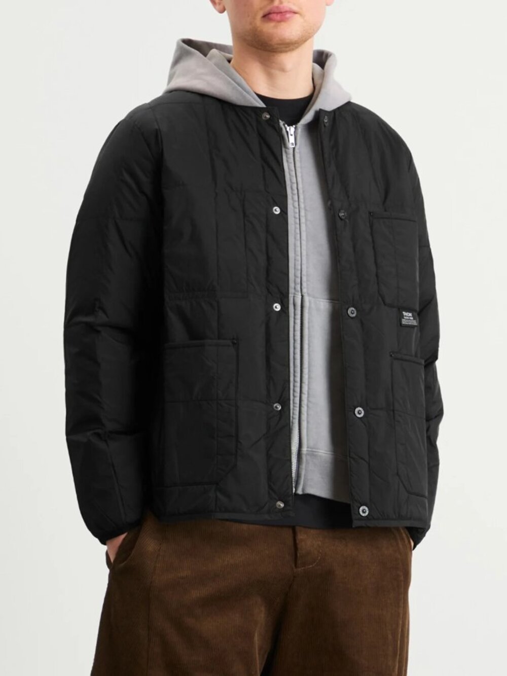 Taion Work Crew Neck Down Jacket Men's M